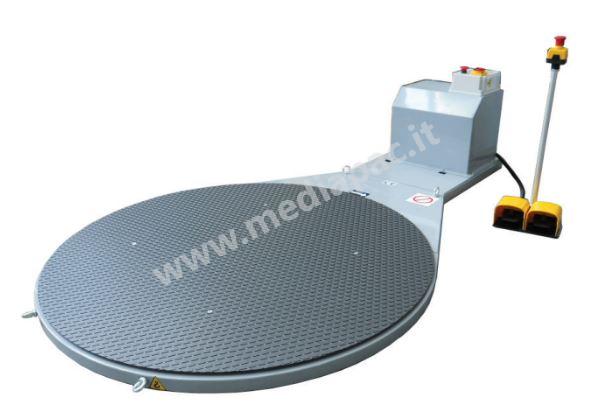 TAVOLA ROTANTE CON AVVIAMENTO A PEDALE