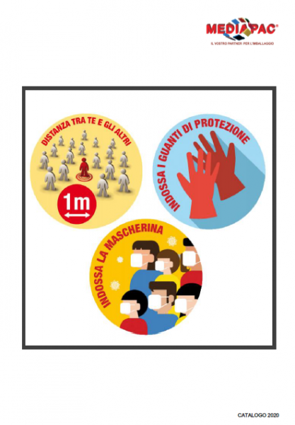 Adesivi e pannelli murali - Protezione da Covid-19