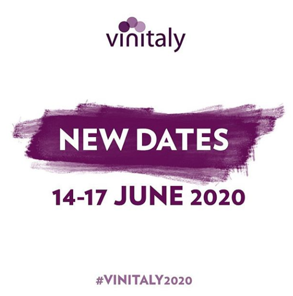 Vinitaly 2020 Nuove date 14-17 giugno