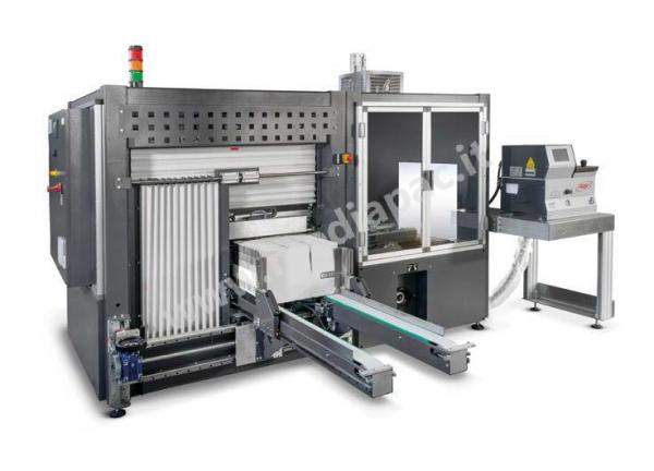 Formatore ad alta velocità con chiusura colla a caldo mod. F1000HS-HM/F2000HS-HM