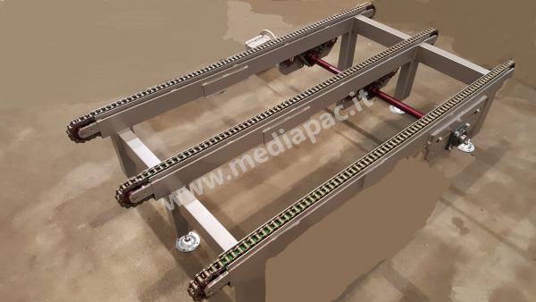 Catenaria 3 vie - Movimentazione pallets