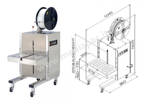 Serie TP-201Y macchine semi-automatiche a testa laterale